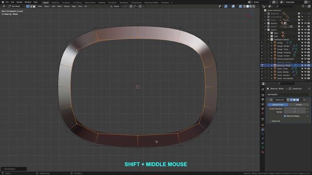 21.3 - Steering Wheel Hub - Part 1