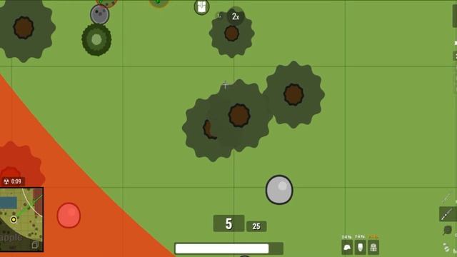 PUBG.io! Браузерный Пубг. Я Попал в ТОП 2!!!