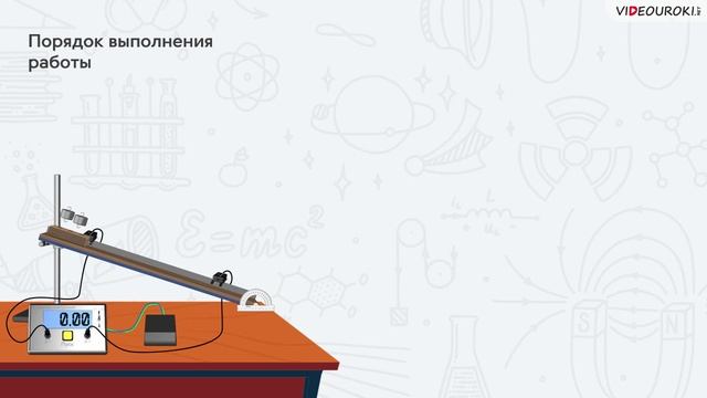Лабораторная работа 23. Исследование зависимости ускорения бруска от угла наклона...