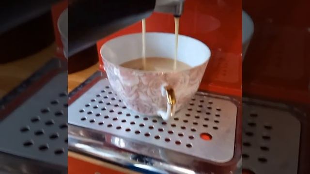 Работа кофемашины