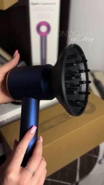 Фен Dyson Supersonic HD08, безопасная сушка, шумоподавление, нас