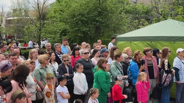 Артисты Культурного центра регионального МВД выступили в рамках торжества ко Дню Победы