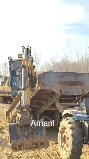 Excavator self-loading process #tools #short
