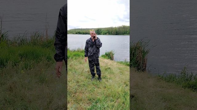 Сом клюет