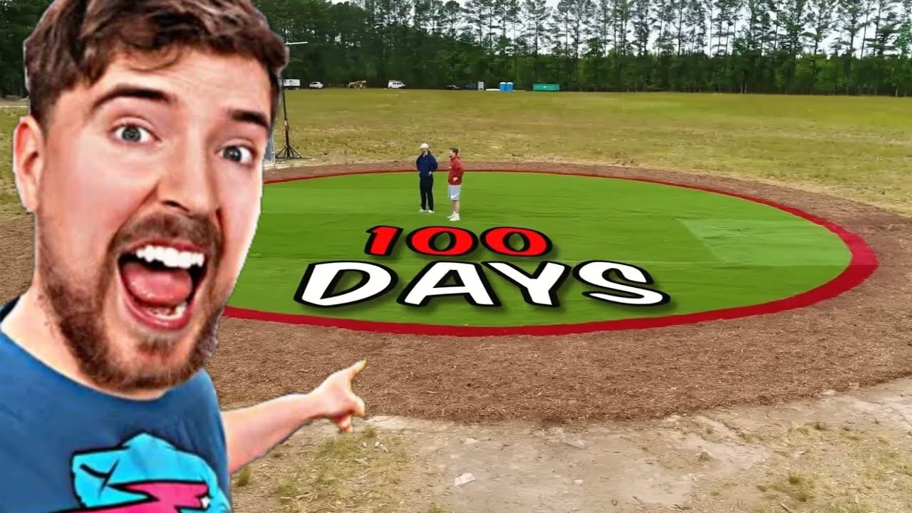 RYTP Выживи 100 дней в кругу и я заберу все твои деньги!