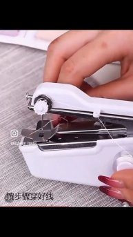 Компактная электрическая швейная машинка😍 Раб?