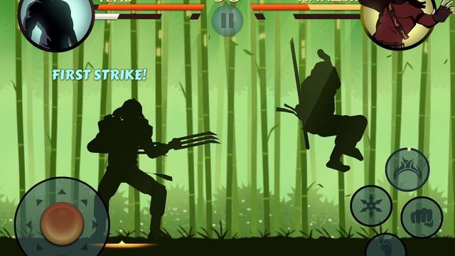 Проба «Когтей» в Shadow Fight 2 после победы над Рысью #101