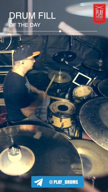 Барабанное заполнение дня #010 #drumfill #drumlesson #сбивка #проходка #drumbreack