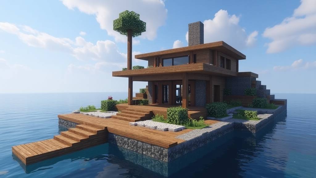 🚤 Путь к стройплощадке — старт работ над водой! 🌊🏗️