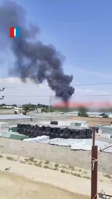 Сообщается о взрыве и пожаре вблизи завода по производству дизельных двигателей Iran Khodro на юге Т