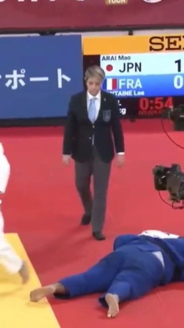 Вес не решает 😏Мао Араи 🇯🇵 побеждает тяжелую для се