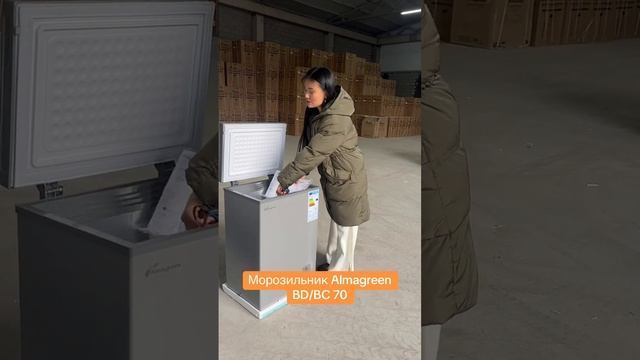 Морозильник Almagreen BD/BC 70 серый