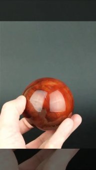 Сердолик шар диаметр 72 мм из Мадагаскара (971)