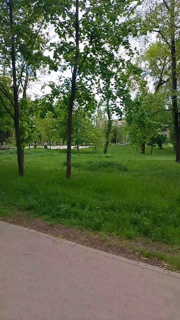 Катаемся в парке Горького на самокатах