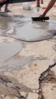 Best way to repair roads #shortsvideo