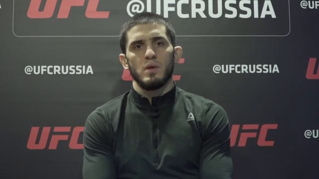 Ислам махачев UFC интервью