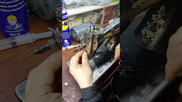 Проверяем работу швейной машинки Singer от моего подписч