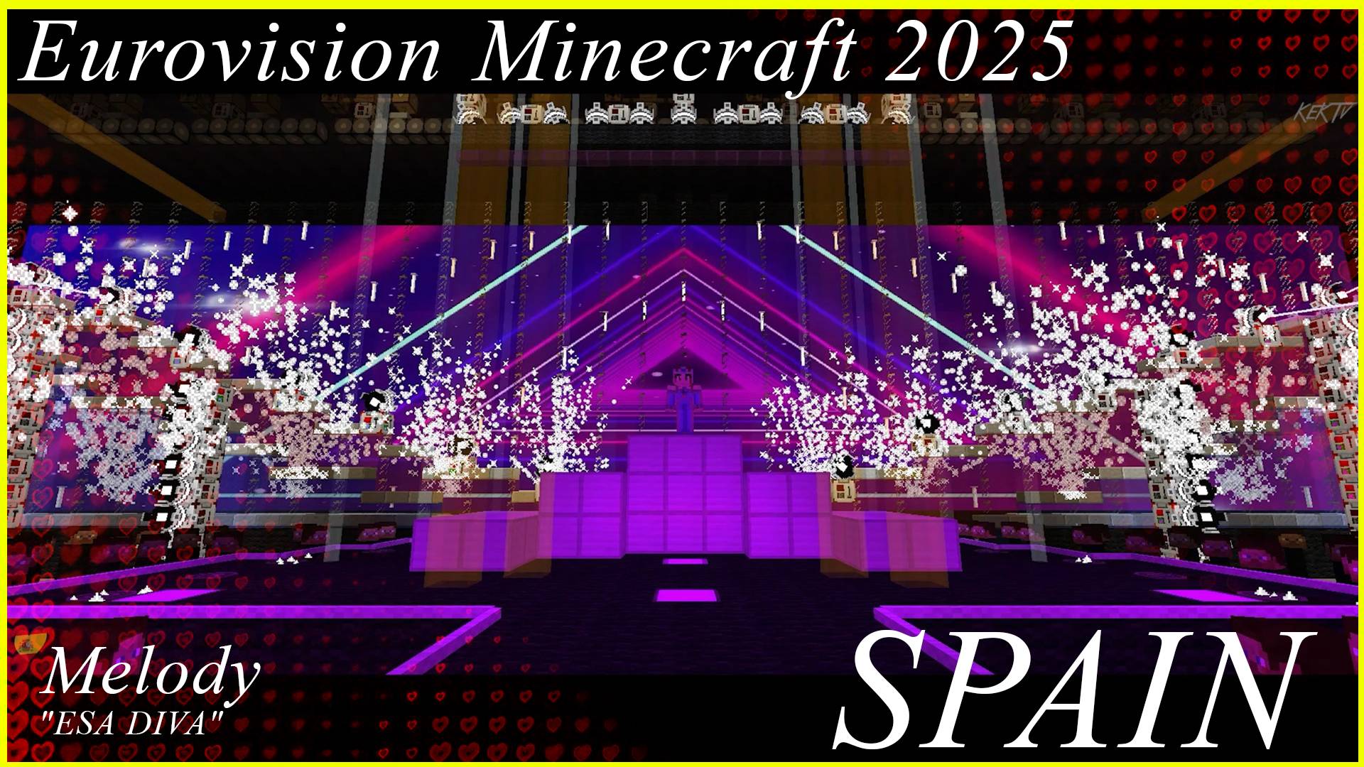 Eurovision Minecraft 2025 - Spain - Melody - "ESA DIVA"