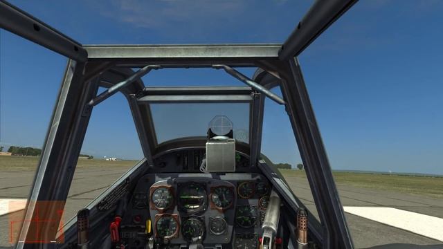 Digital Combat Simulator. Bf 109 K-4. Взлет и посадка