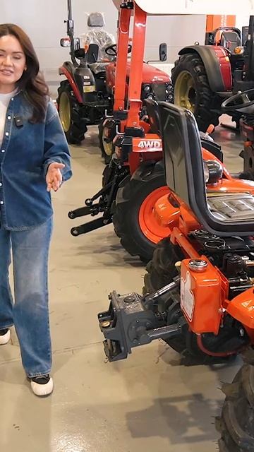 KUBOTA t-4K или ременной Кентавр Т-4? Навеска. #сельхозтехника #трактор