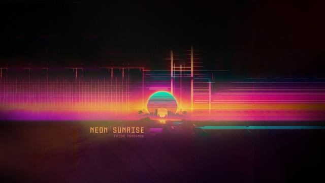 Neon Sunrise
