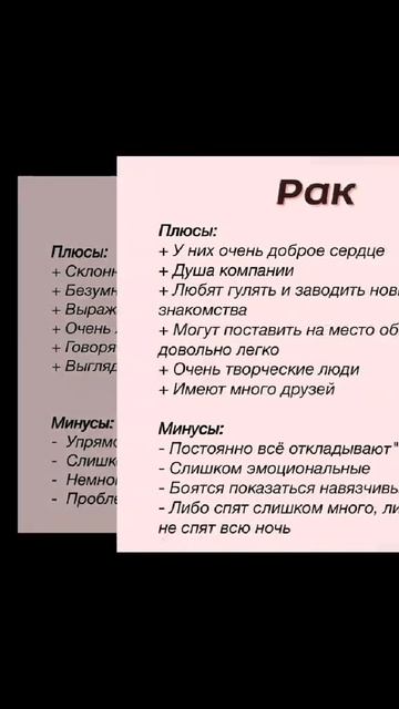 Плюсы и минусы знаков зодиака. #астрология #гороскоп #з
