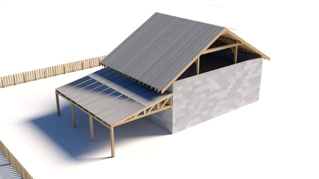 Анимация дома в 3D max ЛЕГКО