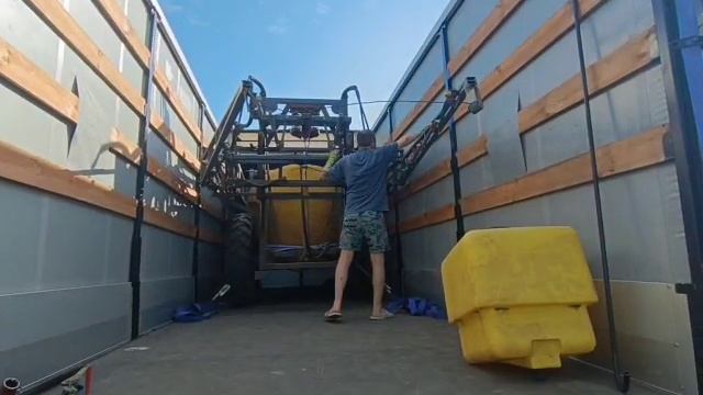 Отгрузка Опрыскиватель ОПШ-22-2500 экспресс-обзор от Константина Сорокина