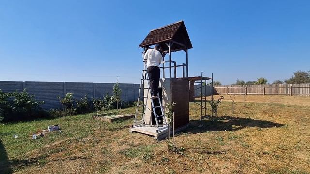 ДЕТСКИЙ ИГРОВОЙ КОМПЛЕКС СВОИМИ РУКАМИ. СБОРКА И ПОКР?