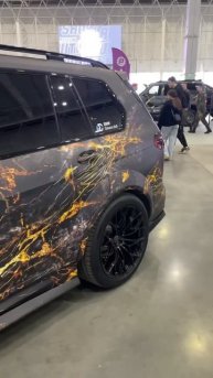 Как вам такой вид пленки на bmw ? #bmwx7 #давидыч #булкин #дубровскийсиндикат #autotuningshow #bmw7