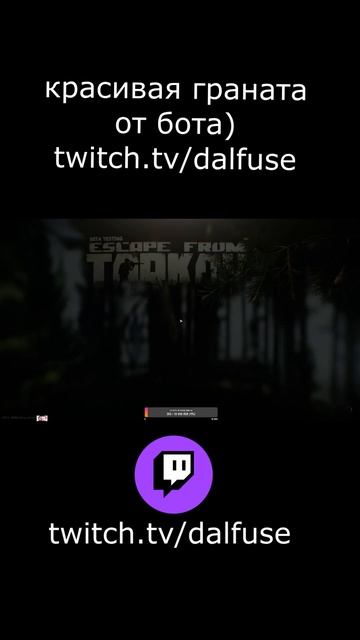 Красивая Граната от бота! EFT #shorts