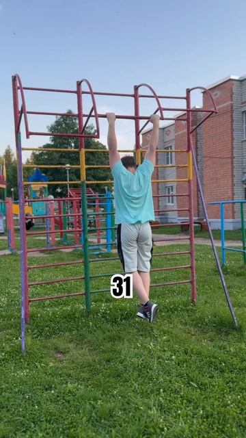 Рекорд в подтягиваниях 15 лет , свой вес 97-98 кг #pullups #gym #ca