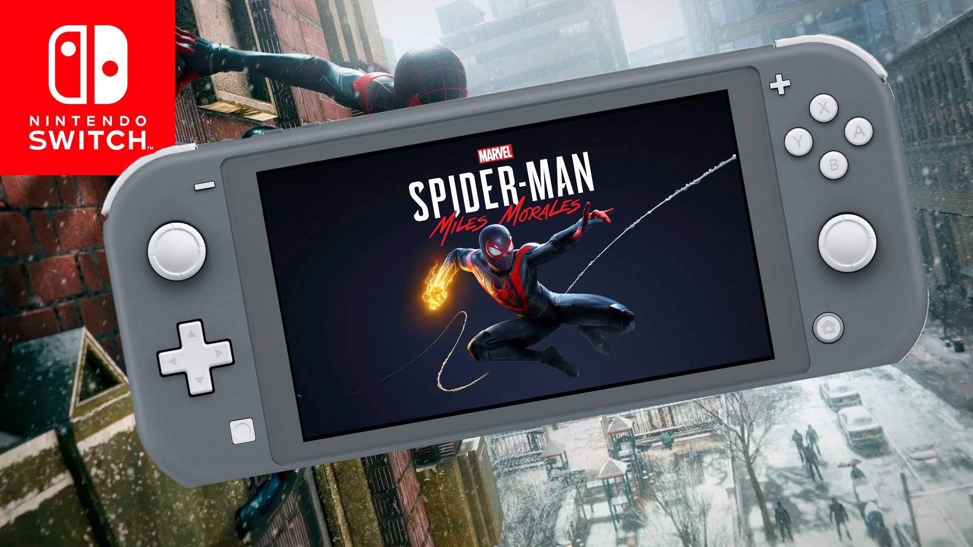 Marvel's Spider-Man: Miles Morales Nintendo Switch Lite Gameplay - Remote Play