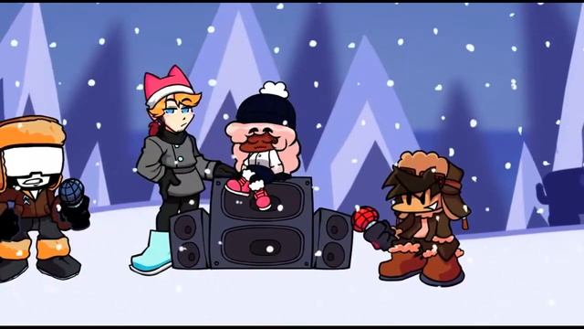 ТАНКМЕН- ЗИМНИЙ РЕМИКС! НЕДЕЛЯ ЗИМНИХ РЕМИКСОВ ФНФ!