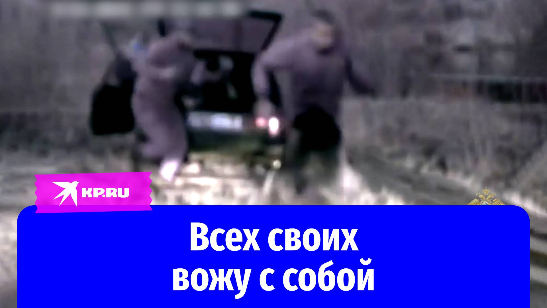 Восемь человек уходили от погони на старой "восьмёрке"