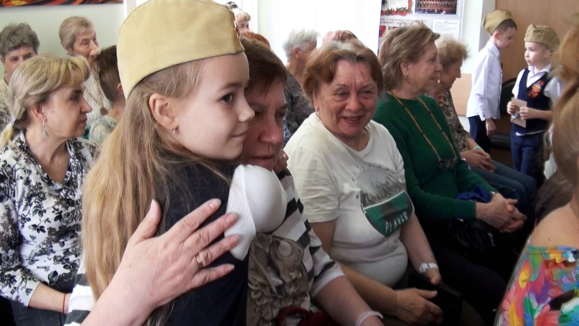 Выступление в  Доме Ветеранов