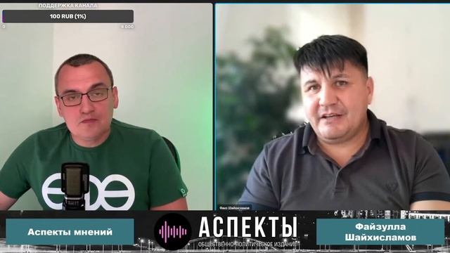 «Аспекты мнений» / Файзулла Шайхисламов // 07.08.24