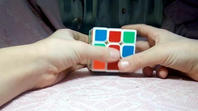 Обучение сборки кубика Рубика 3*3 (2часть ребра с центрами)