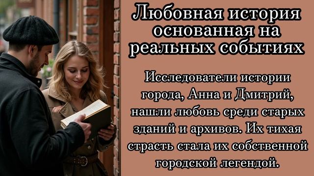 😱ОСНОВАННО НА РЕАЛЬНЫХ СОБЫТИЯХ😱 Страсть Анны и Дмитрия стала их собственной городской легендой