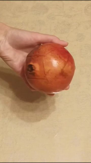 Быстро делим гранат👐