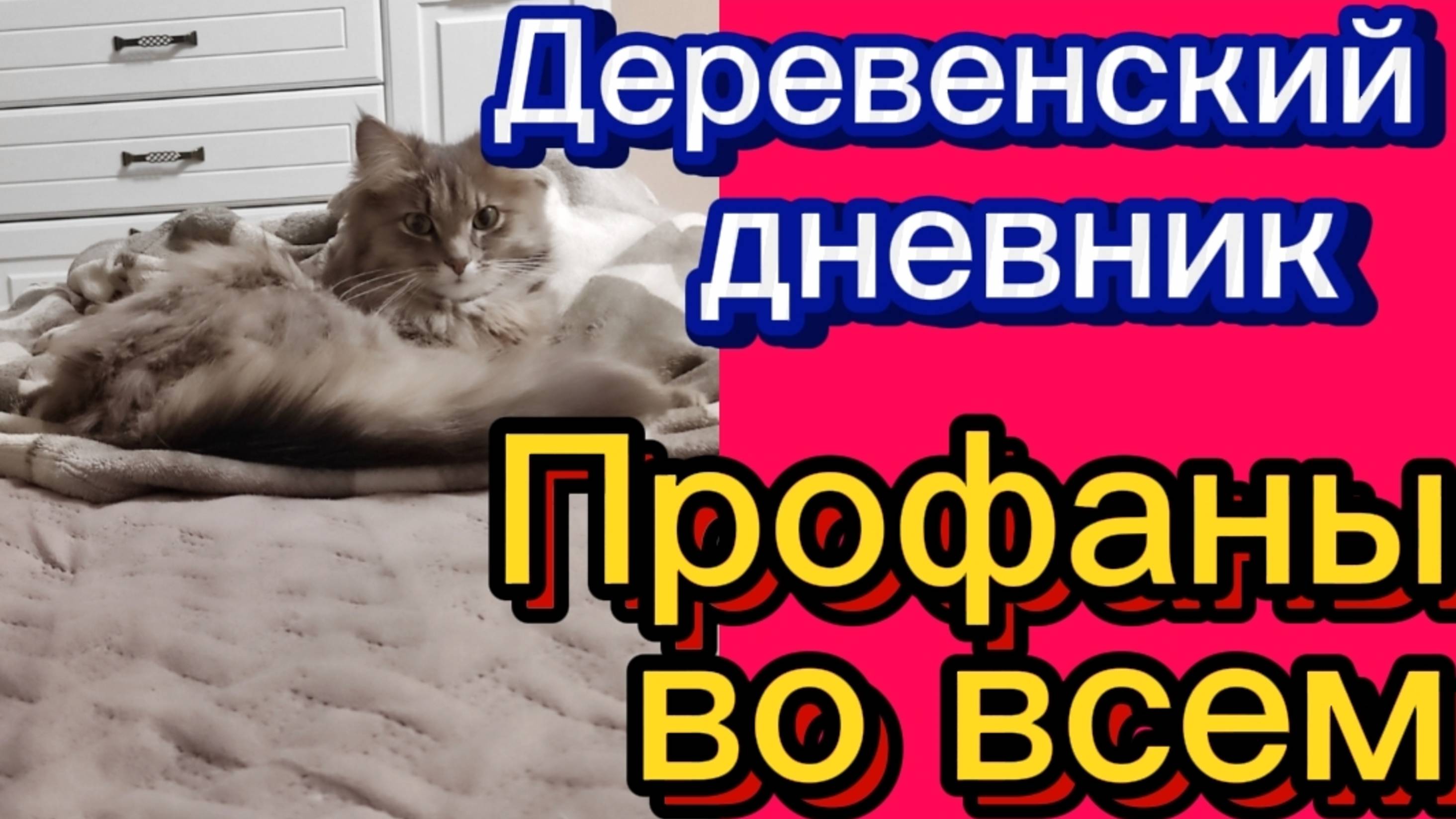 ДЕРЕВЕНСКИЙ ДНЕВНИК. "ПРОФАНЫ ВО ВСЕМ"