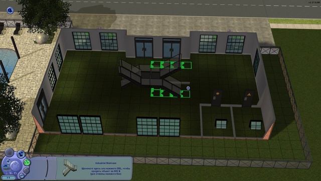 ║︎Фитнес-зал "Пыльные гантели" ║︎ Sims 2  Строительство