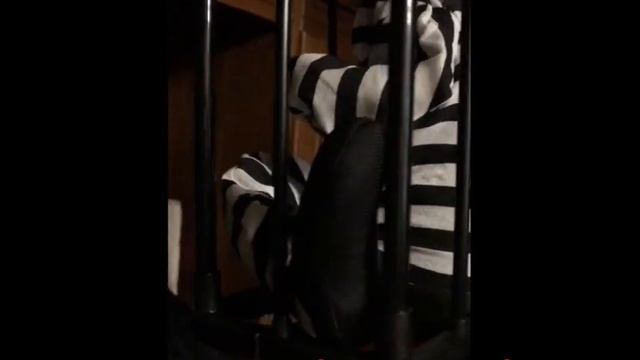 Оригинальная Кукла Скелет Заключенный в Клетке Зек Прикол для Вечеринки