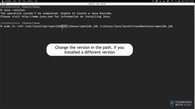 4.5 Installation Help for MacOS Unix User