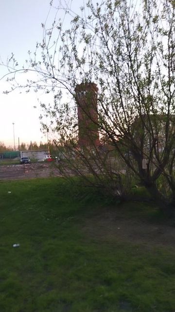 Старая водонапорная башня, Петербург. 12 мая 2025.