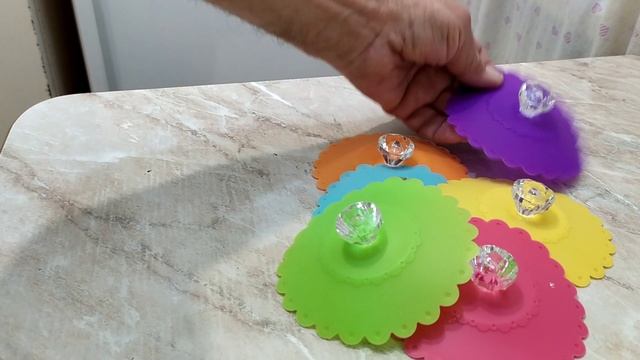 Силиконовые крышки для чашек