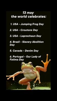 13 may the world celebrates #holiday #happy #popular #may