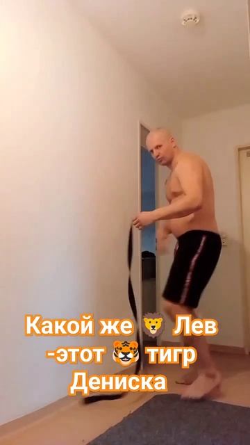 Какой же 🦁 Лев -этот 🐯 тигр Дениска боевой борец