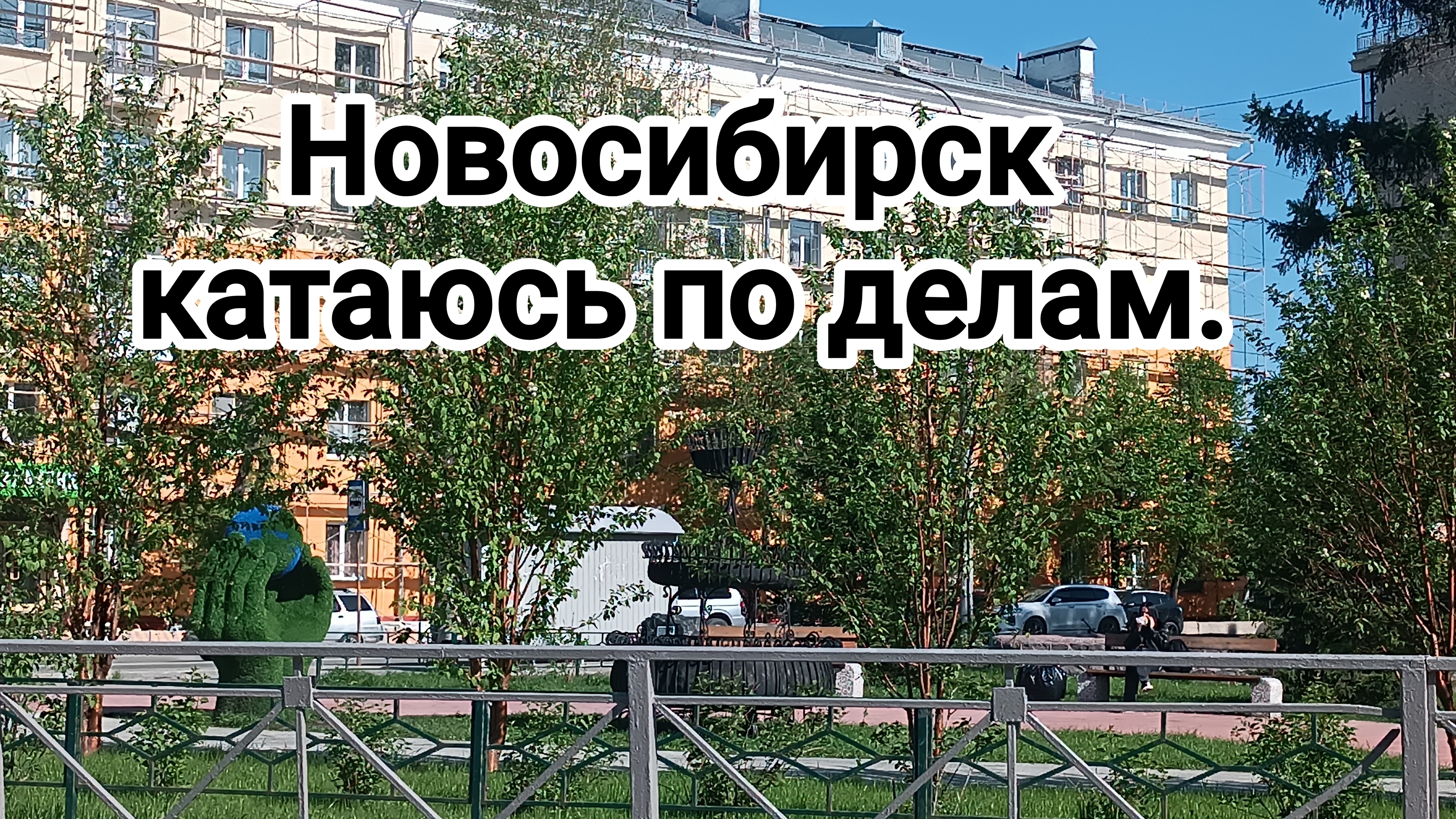Новосибирск. Катаюсь по работе.