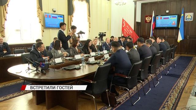 Делегация из Монголии прибыла на День Победы в Бурятию